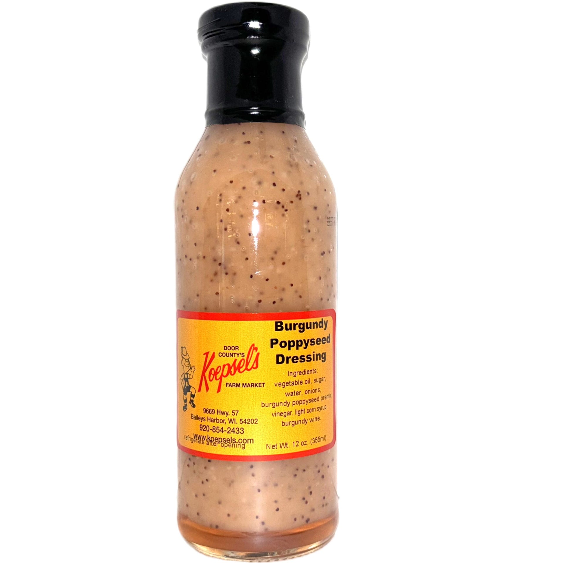 Burgandy Poppyseed Dressing