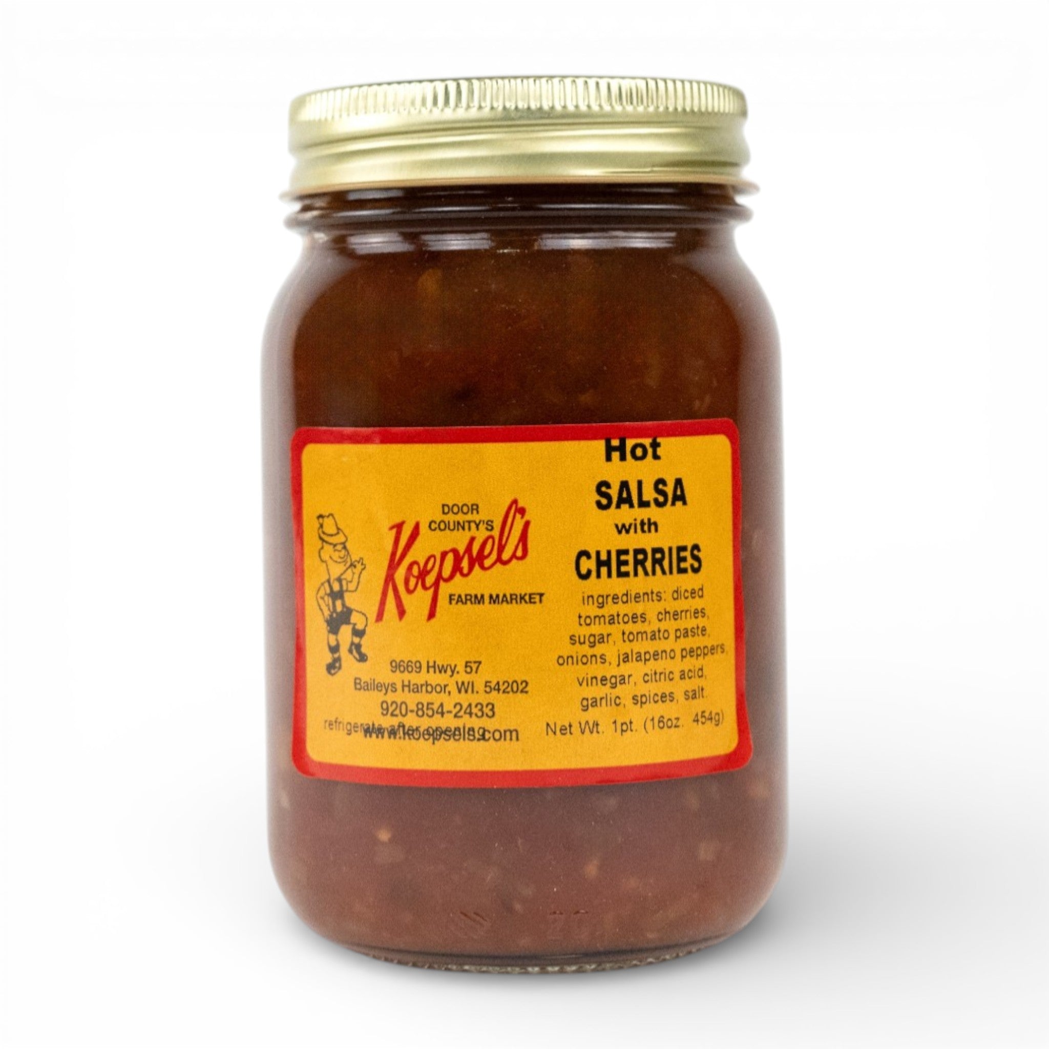 その他 salsa Hot Salsa with Cherries