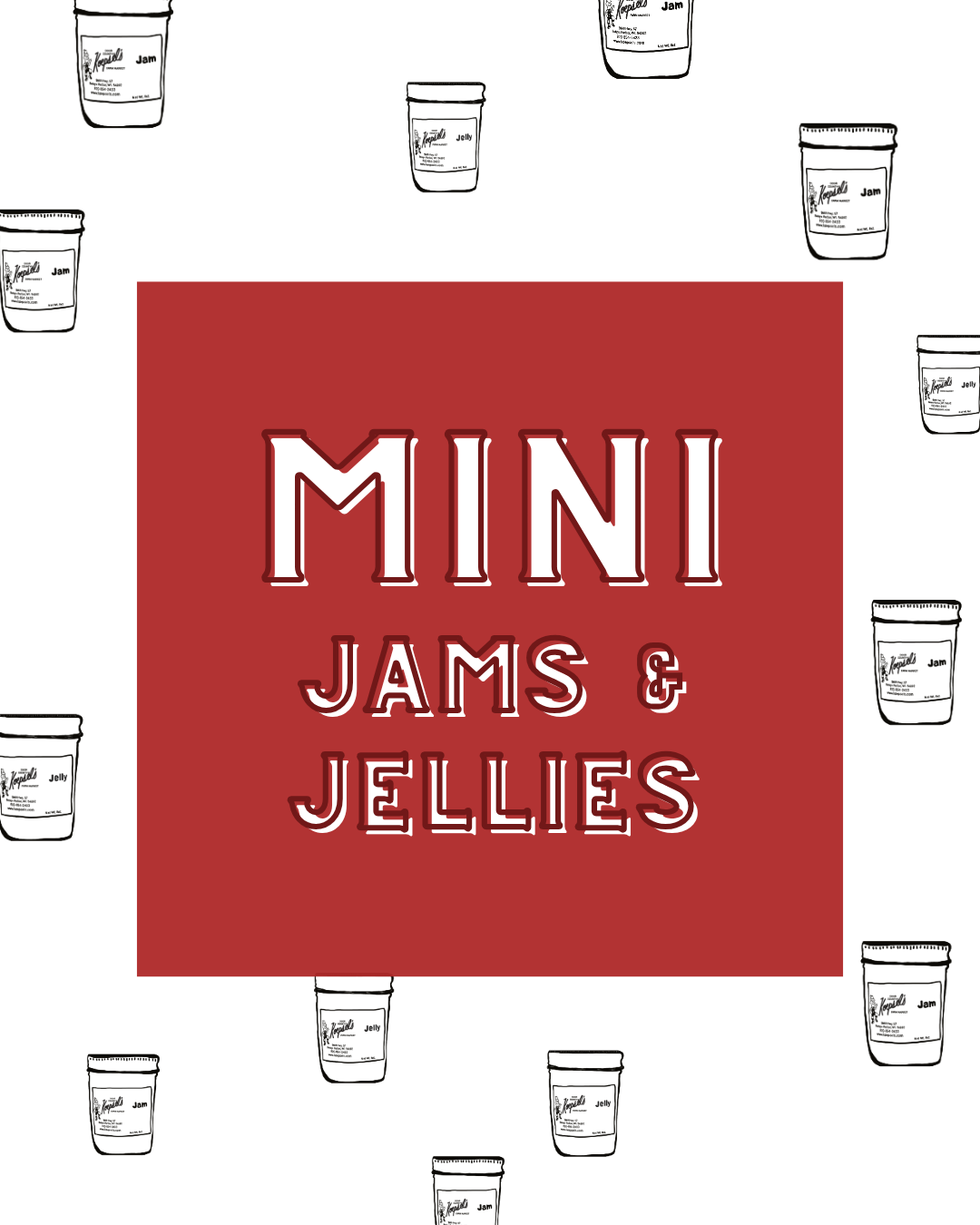 Mini Jams & Jellies
