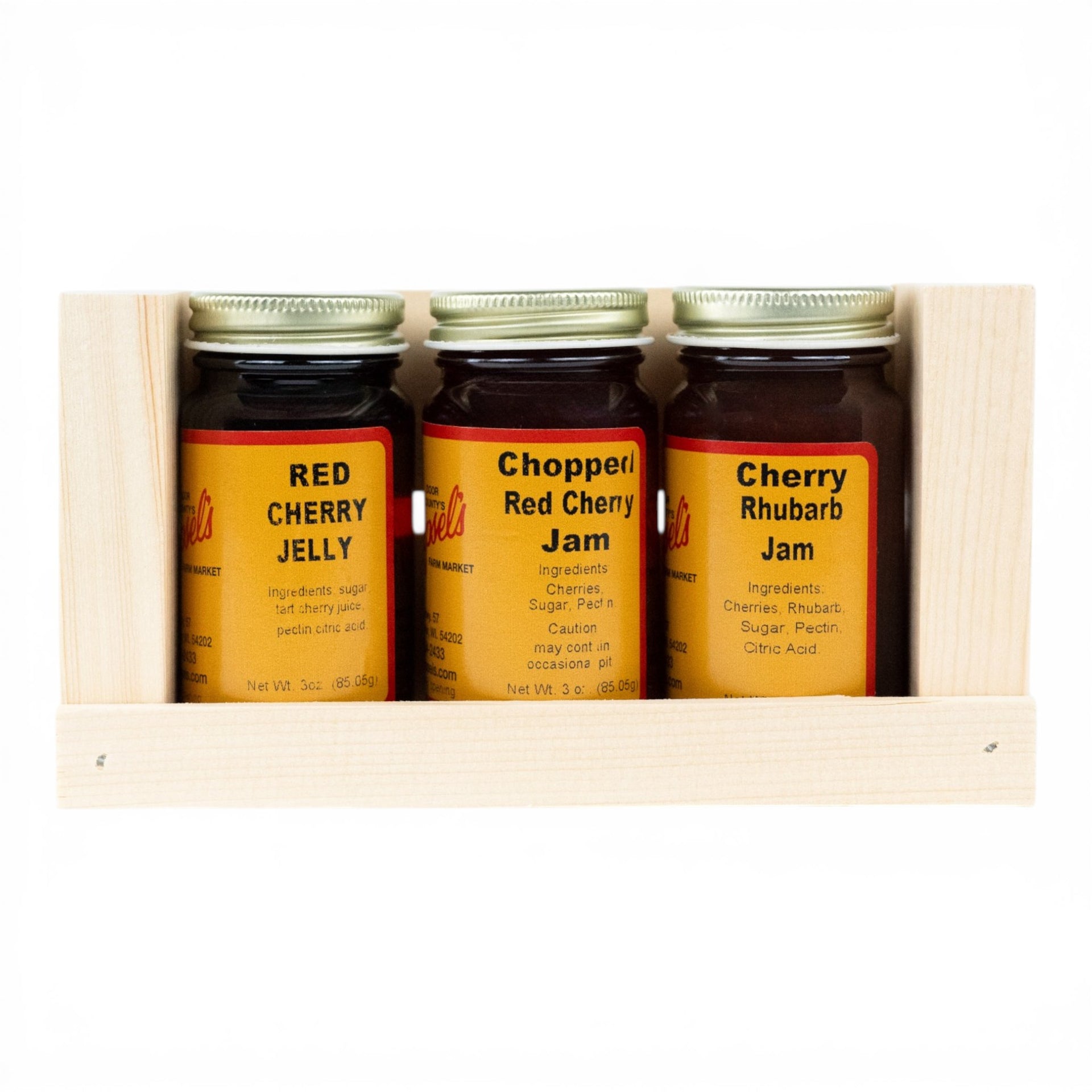 Door County Cherry Mini Sampler Crate