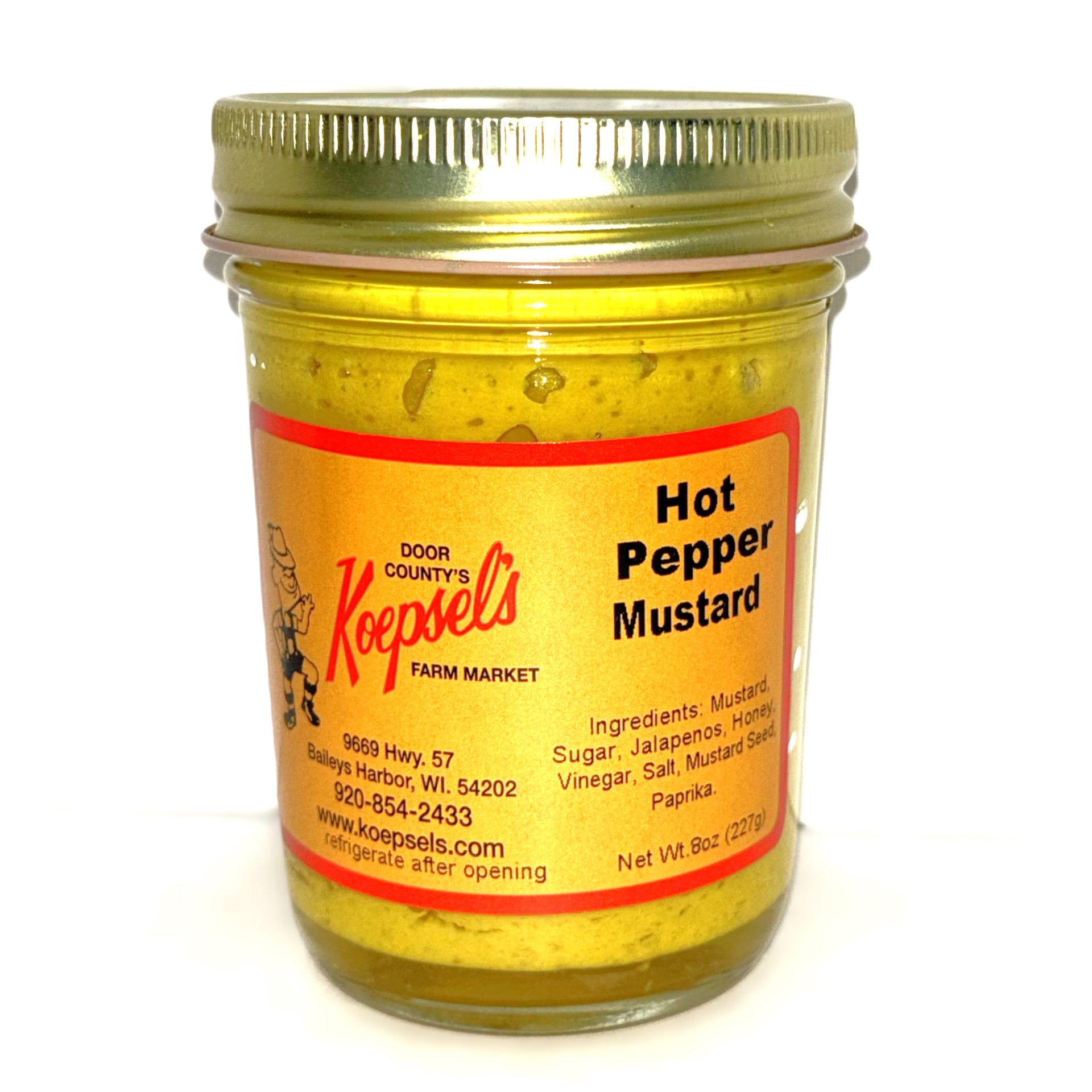 Hot Pepper Mustard 8oz