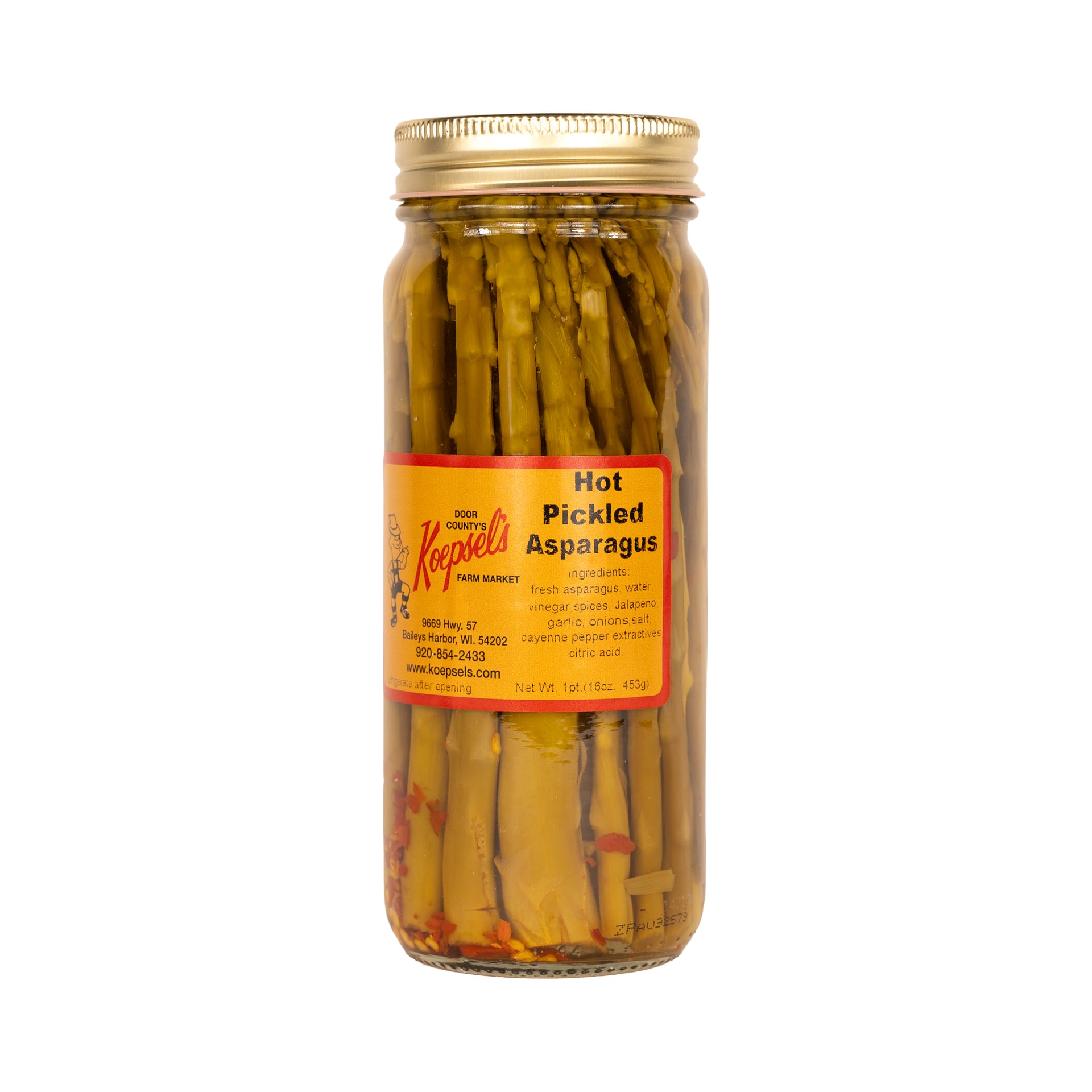 Hot Pickled Asparagus