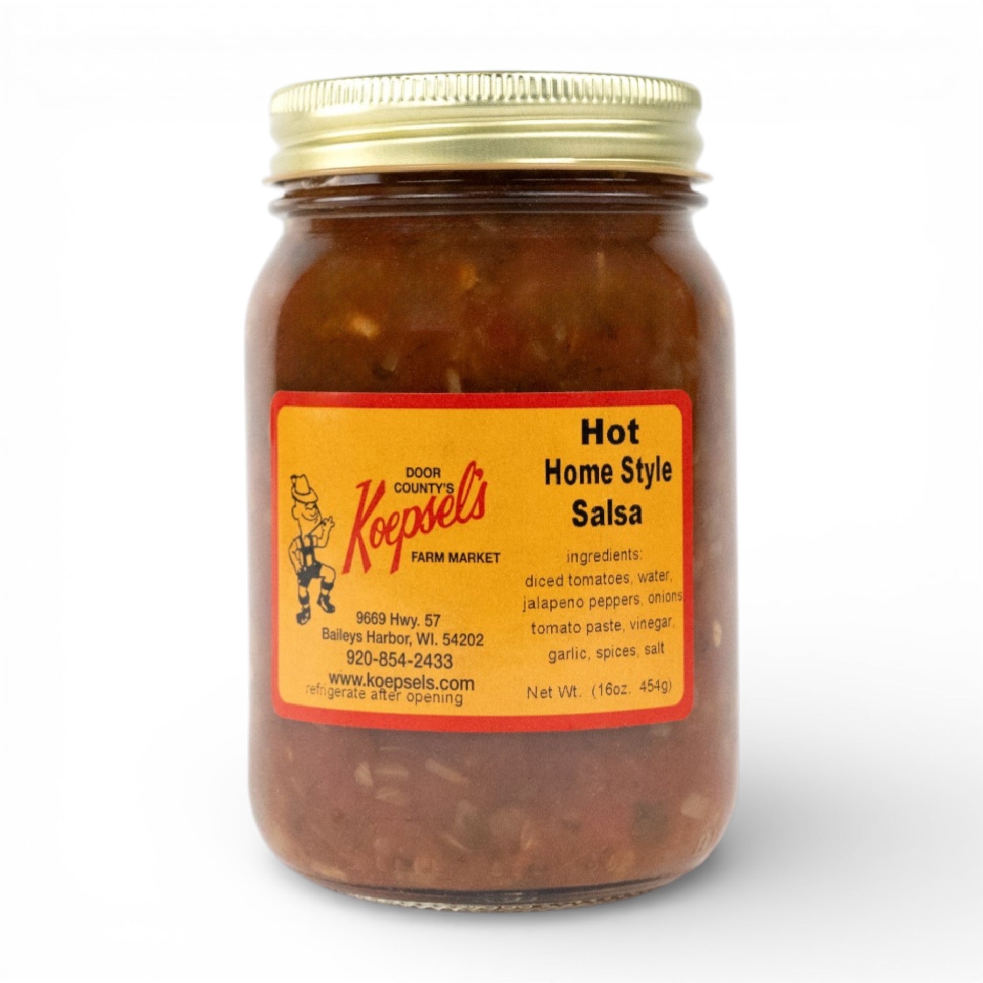 Hot Home Style Salsa