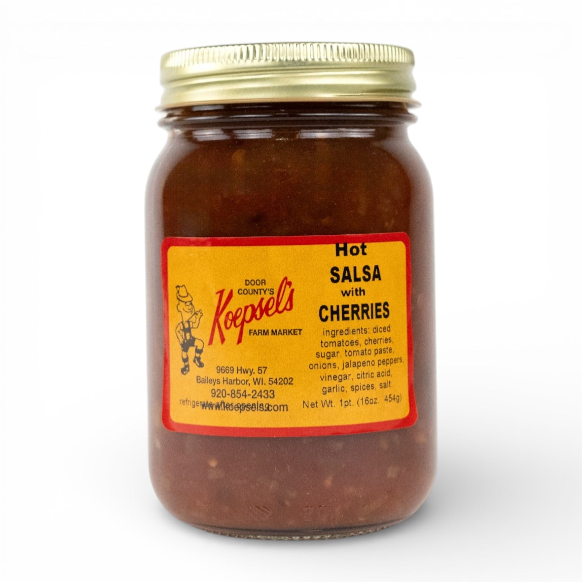 Hot Salsa with Cherries