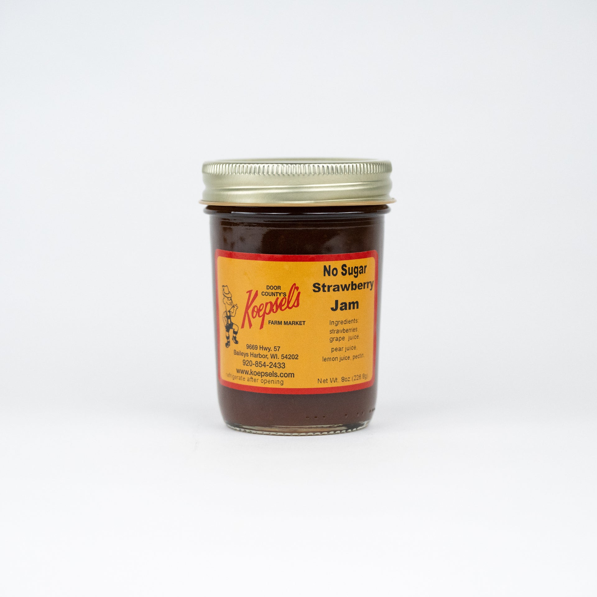 No Sugar Strawberry Jam