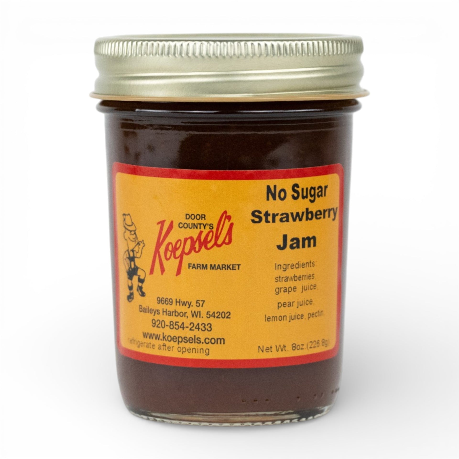 No Sugar Strawberry Jam