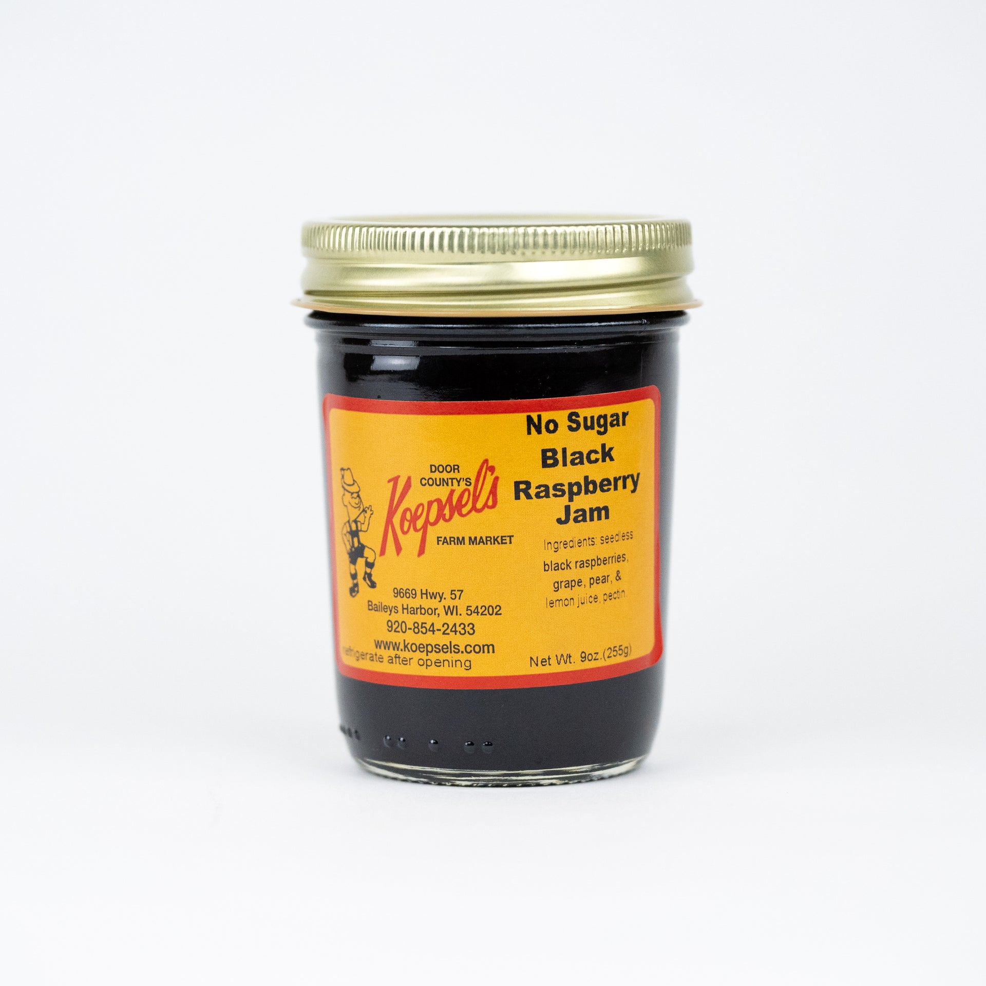 No Sugar Black Raspberry Jam
