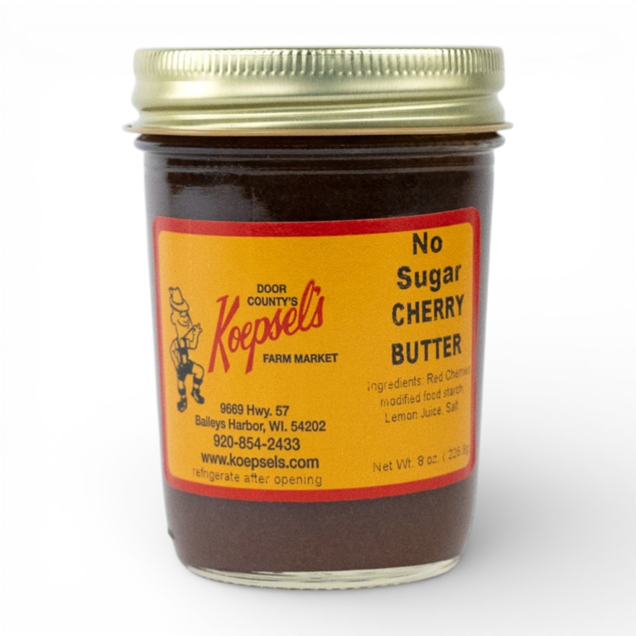 No Sugar Cherry Butter