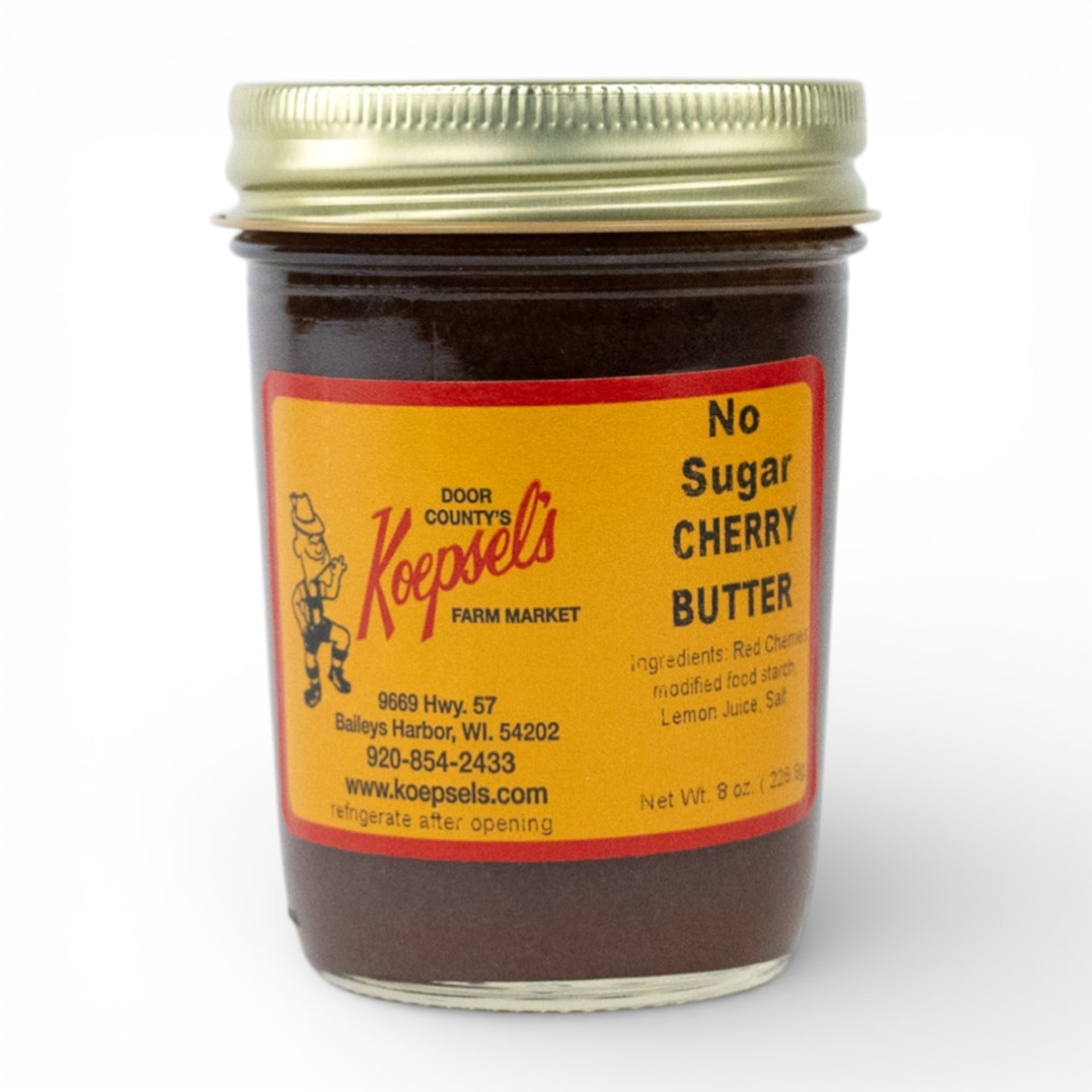 No Sugar Cherry Butter