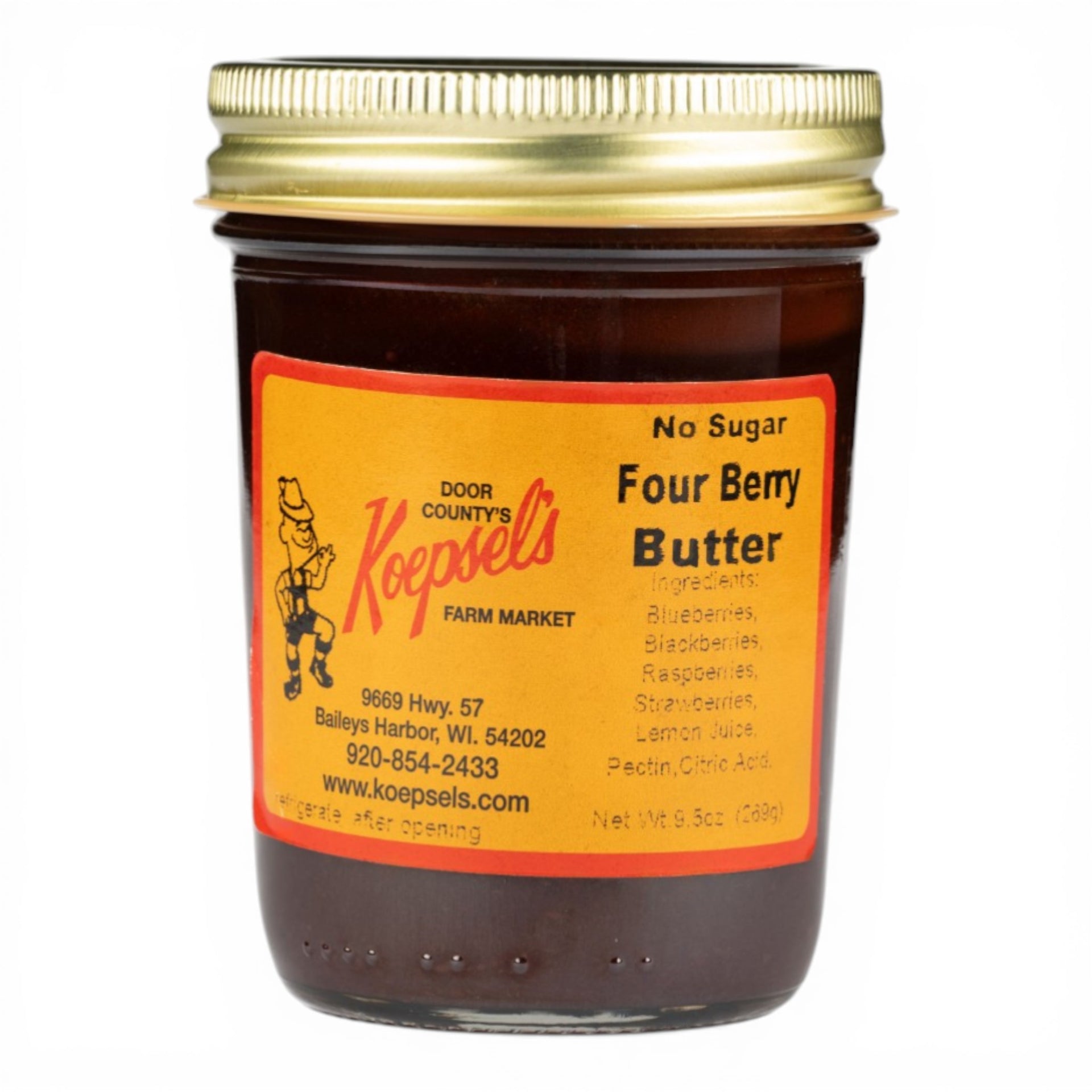 No Sugar Four Berry Butter