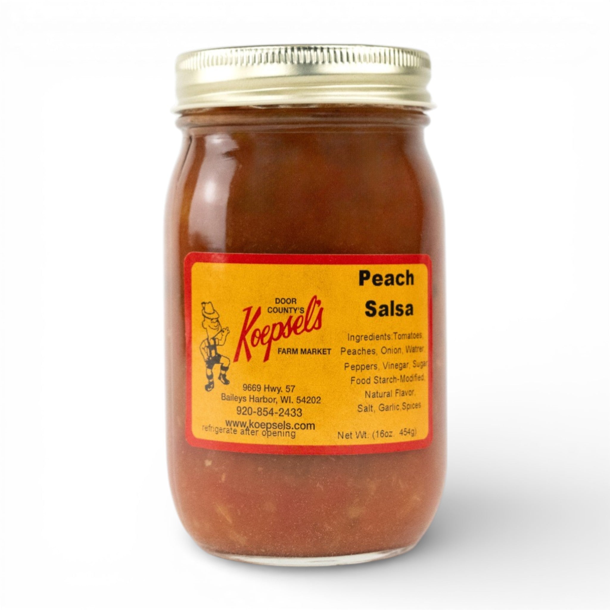 Homemade Door County Salsa