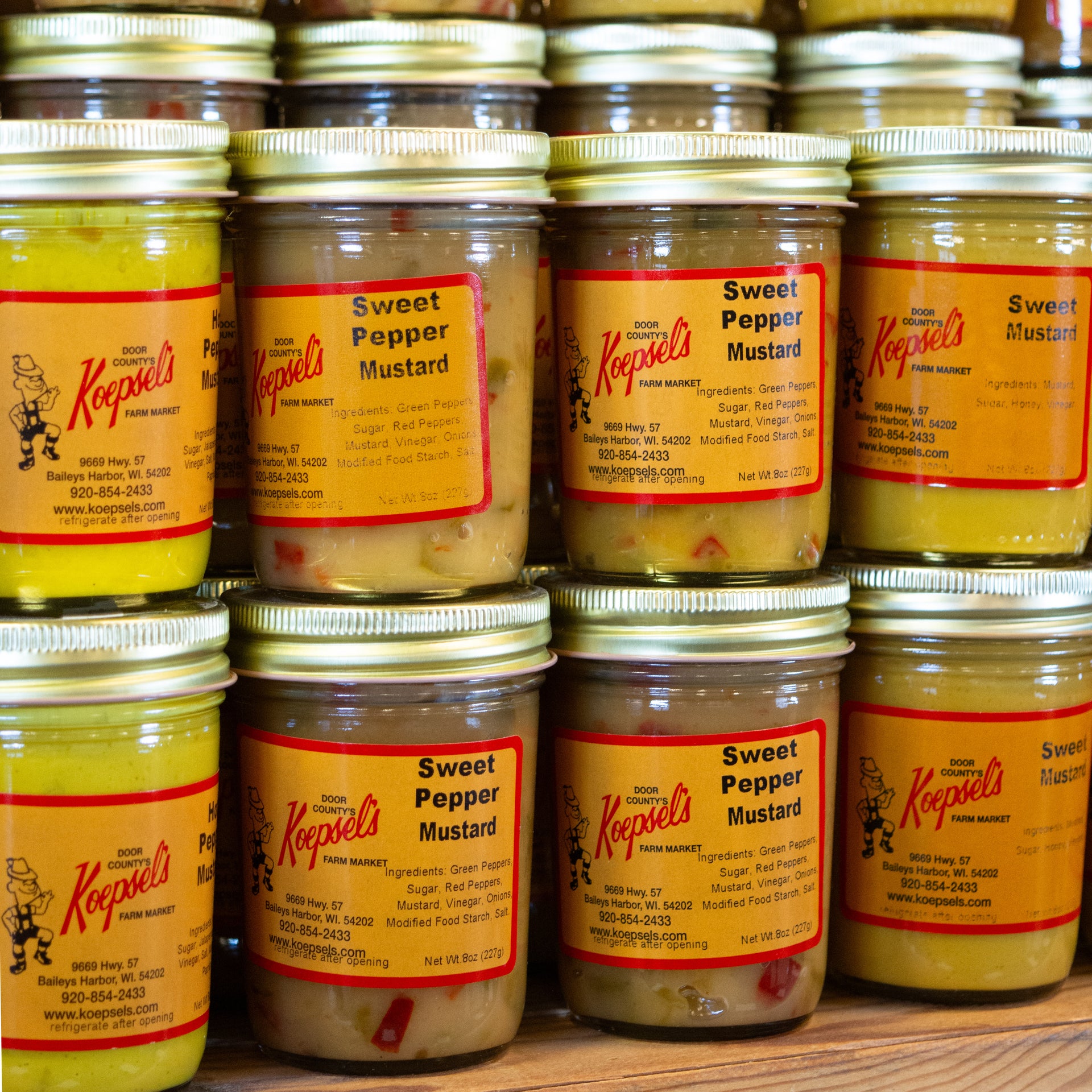 Sweet Pepper Mustard