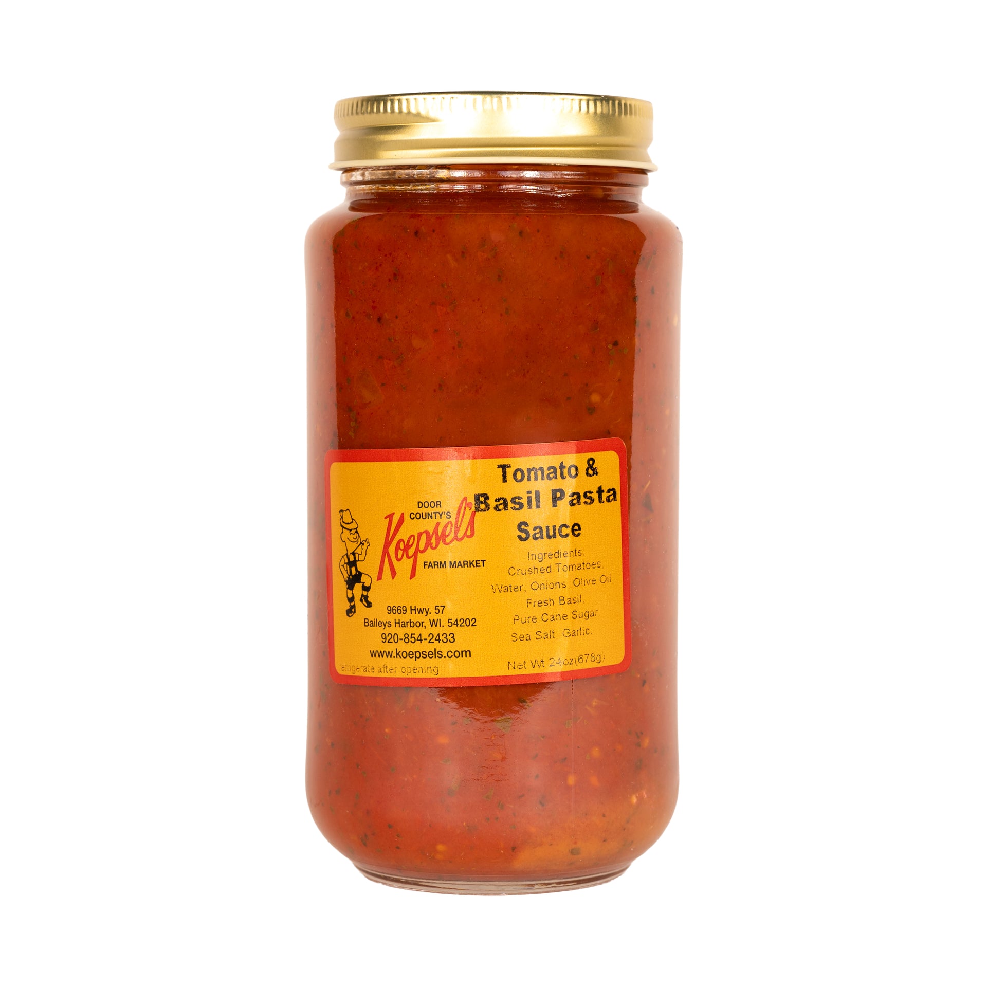 Tomato Basil Pasta Sauce