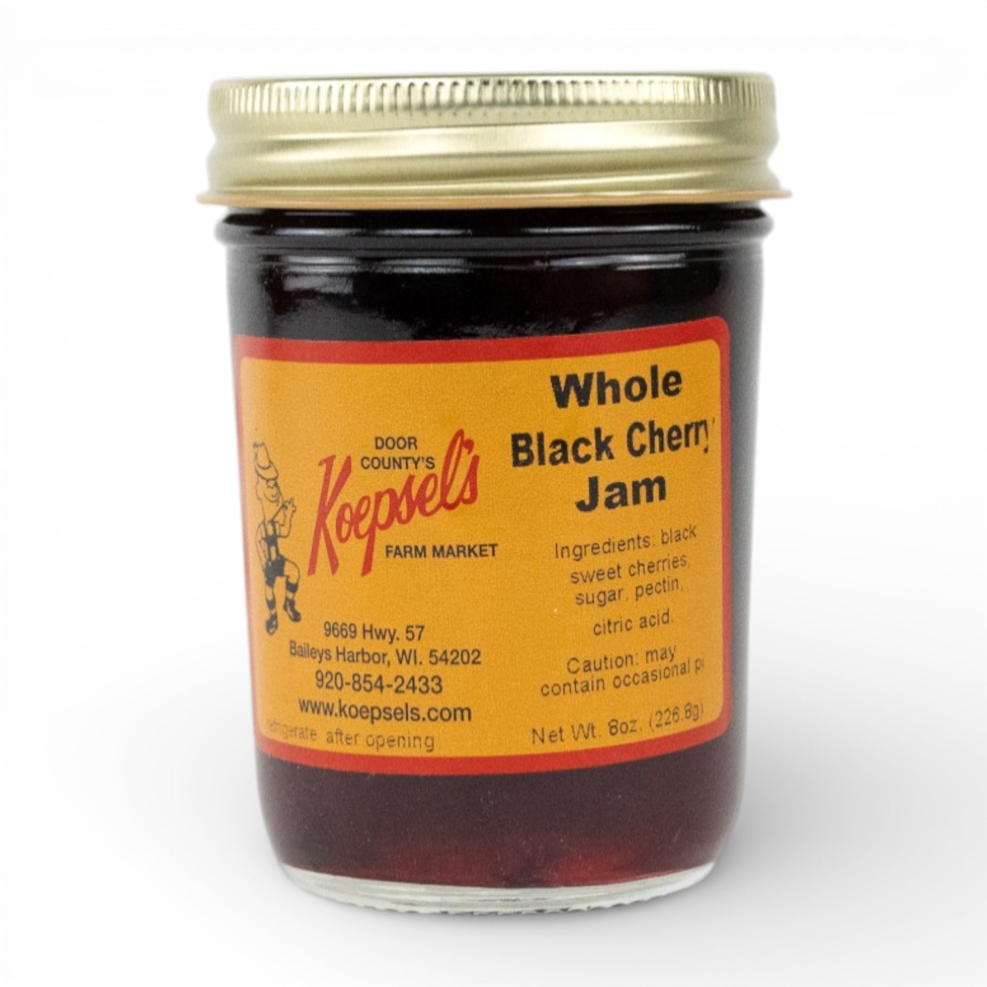 Whole Black Cherry Jam