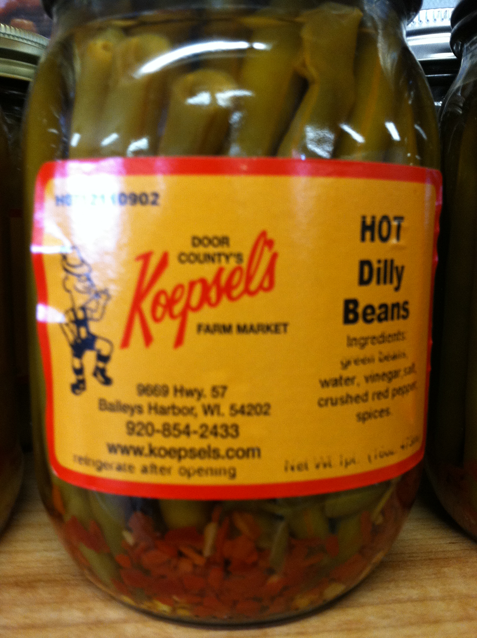 Pickled Dilly Beans Hot