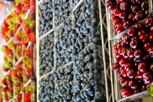 koepsels farm market,fresh berries,fresh cherries,jams, jellies, Door County Wisconsin